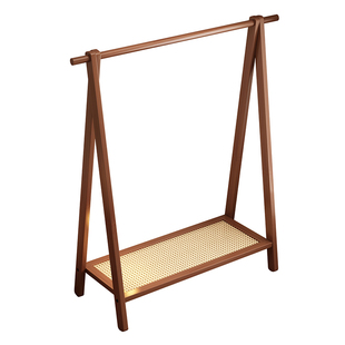 卧室落地挂衣架2025新款小型儿童衣帽架不占空间简约非实木置物架