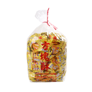 台湾特产庄家方块酥全麦咸蛋黄独立包装散装牛轧饼干烘焙diy原料