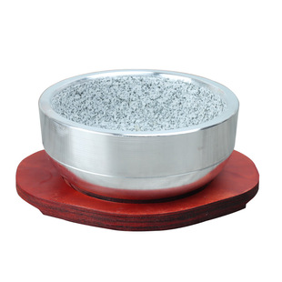 包铝石锅碗韩式拌饭石锅鱼煲仔饭砂锅石碗明火抗裂汤煲商用专用碗