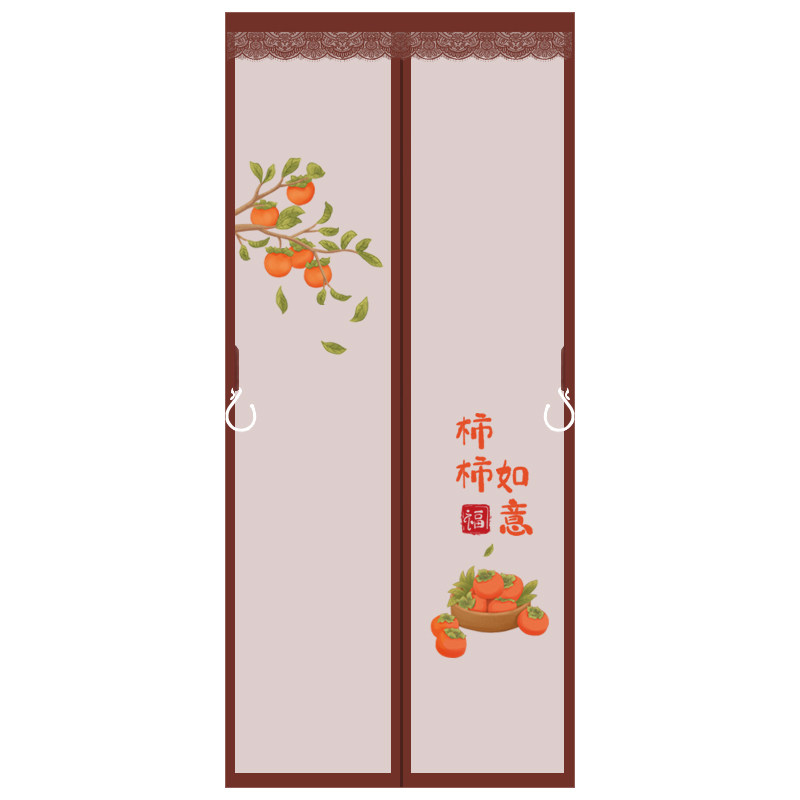 新款金刚网防蚊门帘强力磁条