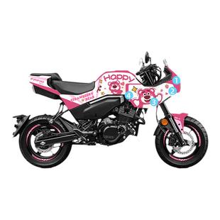 适用春风XO狒狒赛车手改装全车贴纸版画贴花版花易贴导气槽拉花