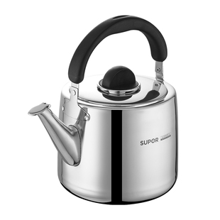 苏泊尔烧水壶加厚304不锈钢家用明火煤燃气电磁炉鸣笛大容量正品