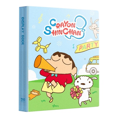 2025新款蜡笔小新试卷资料收纳册