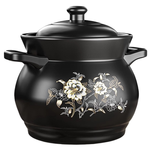 砂锅家用专用大号煲汤燃气大容量26L炖锅不裂干烧耐高温电磁炉