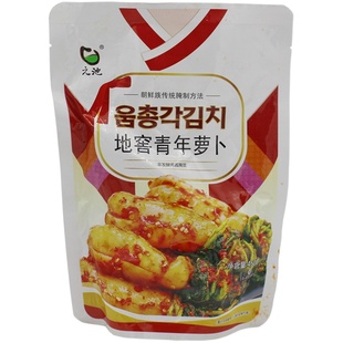 高丽村延边朝鲜族元池李窖主地窖青年萝卜韩式小伙子萝卜腌制泡菜