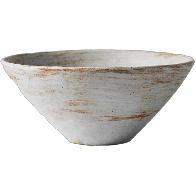 景德镇粗陶复古餐具哑光刷釉