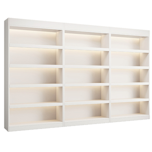 展示柜货架产品陈列柜样品置物架美容院柜子展柜烟酒柜超市展示架