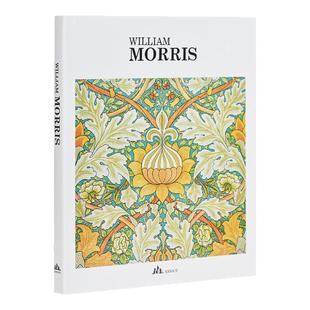 William Morris 威廉莫里斯画集创意花卉绿色植物花纹装饰图案书