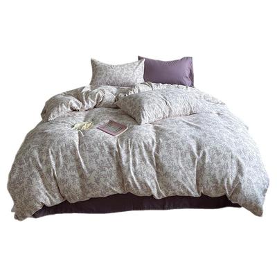 a类全棉双层纱被套单件四季款