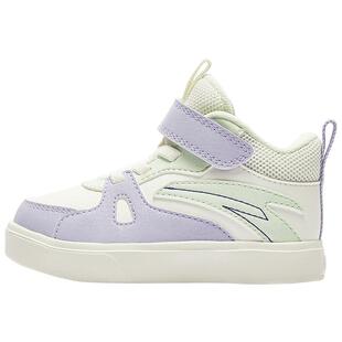 安踏学步鞋二阶段2026春季高帮板鞋男宝宝轻便运动鞋幼儿园鞋