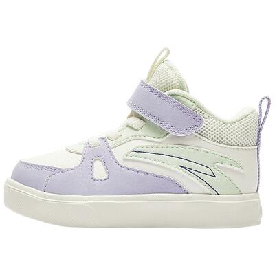 安踏学步鞋二阶高帮板鞋冬季新款男女宝宝加绒保暖二棉鞋运动鞋潮