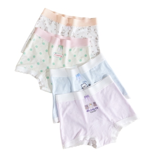 女童内裤冰丝莫代尔发育期青少年女孩儿童四角短裤夏薄款大童12岁