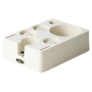 Bincoo咖啡压粉底座多功能渣桶一体压粉锤布粉器收纳盒咖啡手柄