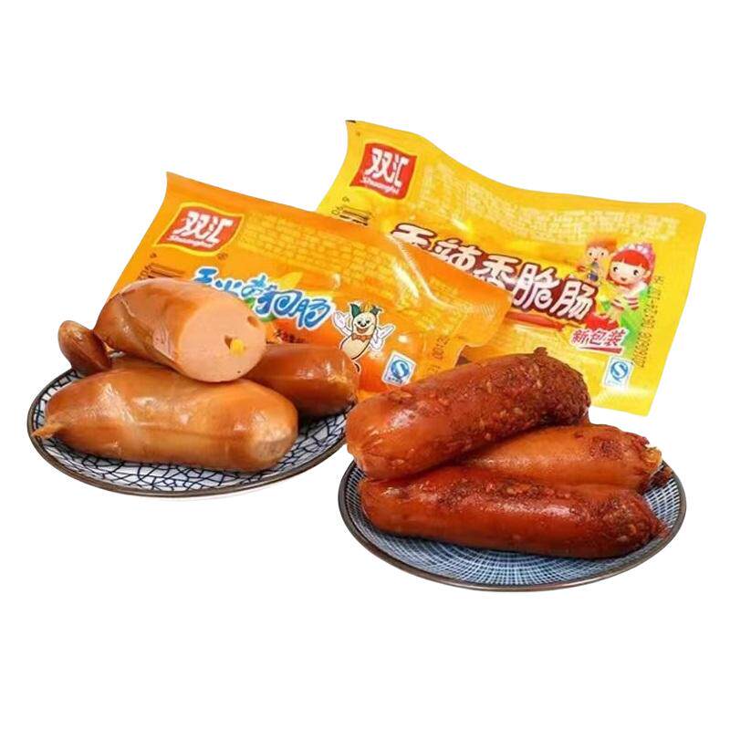 双汇玉米热狗肠香辣香脆肠32g即食香肠玉米火腿肠休闲零食小吃