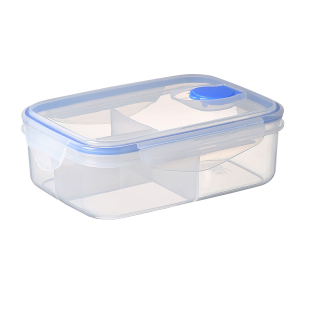 保鲜盒分格饭盒冰箱专用收纳盒冷冻带盖密封盒上班食物水果分装盒