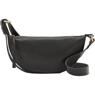 ALLSAINTS女士斜挎包时尚拉链牛皮便携包袋2025秋季W301XB