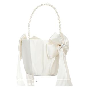 小清新田园风结婚花篮花童撒花婚庆婚戒手提小篮子布艺居家收纳篮