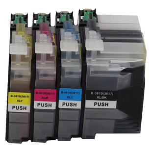 适用兄弟LC3619XL LC3617墨盒 Brother MFC-J2330DW J2730DW J3530DW J3930DW打印机墨盒LC3619墨水匣