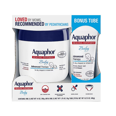 美国直邮Aquaphor优色林宝宝婴儿万用膏滋润修复面霜护臀膏85/396