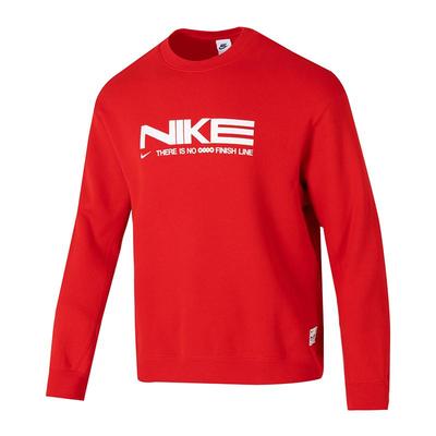 nike耐克卫衣男2025冬季蛇年本命年红色针织套头衫运动上衣IB5450