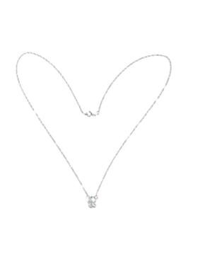 生肖999足银925纯银链十字链女