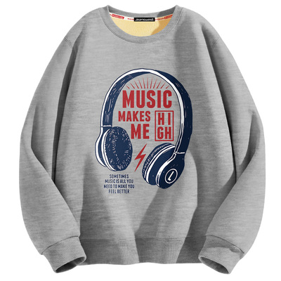 真维斯青少年加绒卫衣男冬季外套