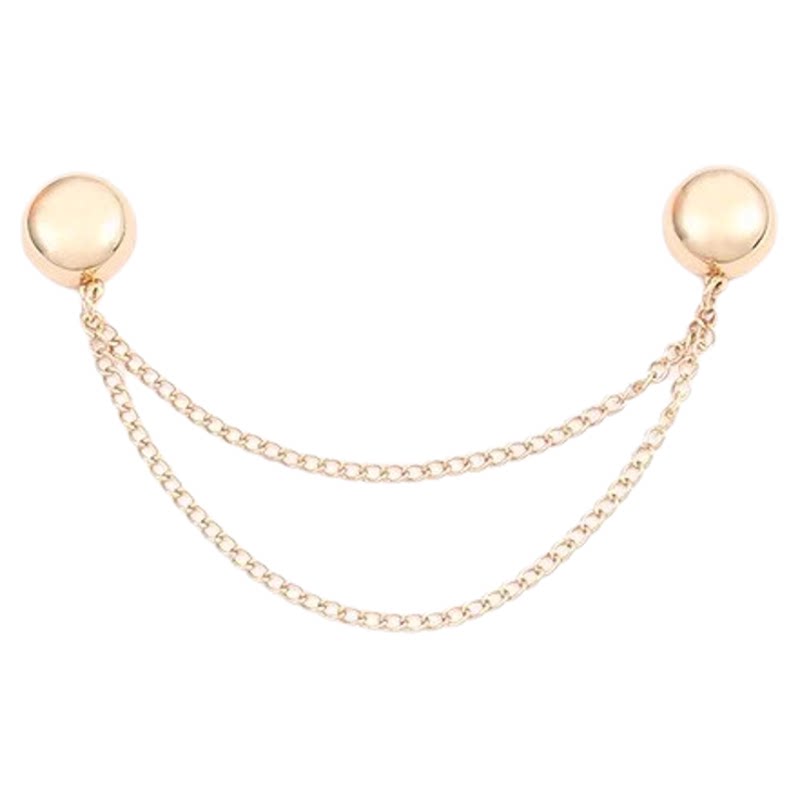 裙子收腰神器磁吸链衣服腰围改小调节扣隐形收紧固定防走光胸针扣