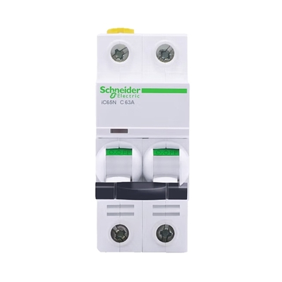 2P63A带漏电施耐德空气漏保开关