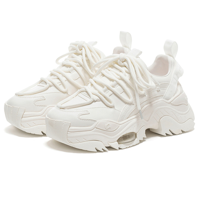 孟子义鞠婧祎杨超越同款｜薇薇燃VittorioVentura牛皮厚底老爹鞋