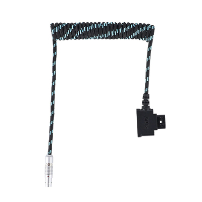 希铁D-TAP雷莫2针公头LEMO编织线