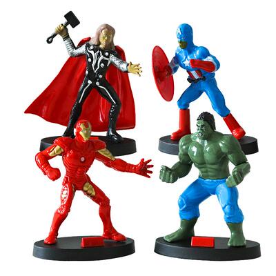 超级英雄爸爸生日派对蛋糕装饰