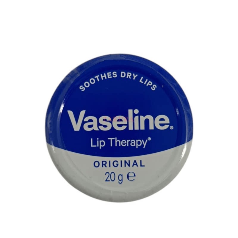 Vaseline 原味护唇霜罐装20g夜间修护防干裂长效保湿润唇膏进口