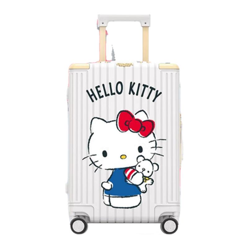 ALLPASS HelloKitty正版联名行李箱女高级感大容量结实耐用万向轮