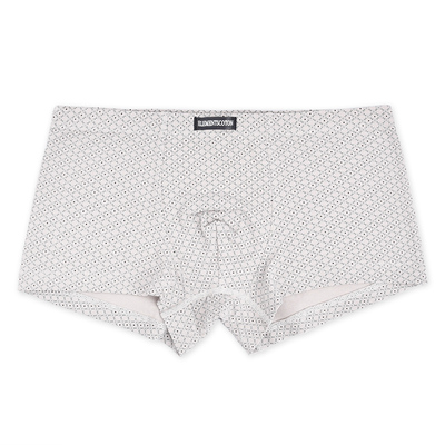 棉元素男士纯色平角短裤