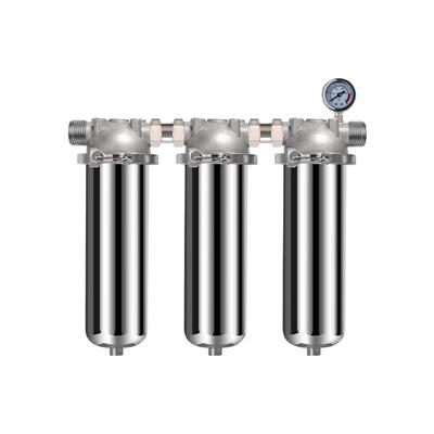 多级不锈钢前置过滤器净水器
