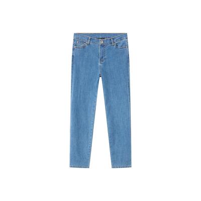 Ed Hardy埃德哈迪冬季新款女士经典款百搭牛仔长裤