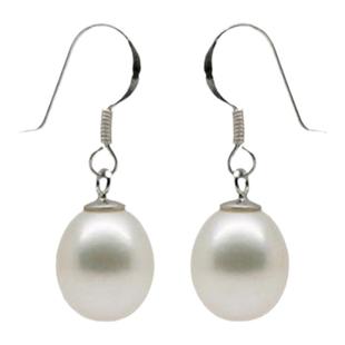 天然淡水珍珠长款水滴轻奢2025新款爆款高级感气质纯银耳坠女耳环