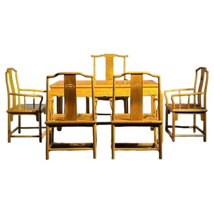 金丝楠木小叶桢楠新木中式茶桌椅组合客厅家具套装厂家直销送茶具