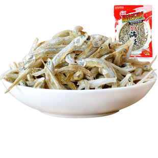桂花海蜒【舌尖美食】陆龙兄弟3A海蜒 鳀鱼干 300g/袋 经典海鲜