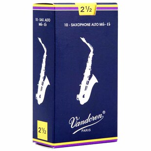 法国Vandoren弯德林中音萨克斯哨片蓝盒红盒降E调JAVA红绿盒V12灰
