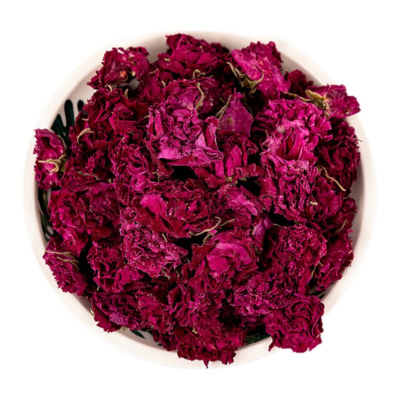 平阴玫瑰花冠平阴玫瑰花冠王非特级低温平阴玫瑰花果茶玫瑰花冠茶