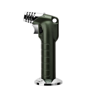 Lubinski鲁宾斯基大号雪茄打火机单火焰直冲火和软火台式雪茄喷枪