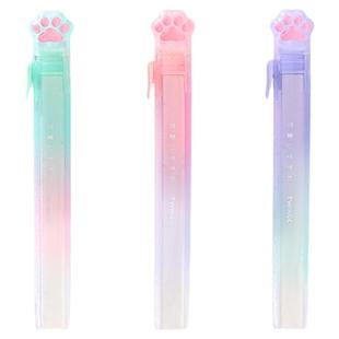 天高伸缩式橡皮擦小学生专用无屑超干净高颜值猫爪橡皮擦可换芯