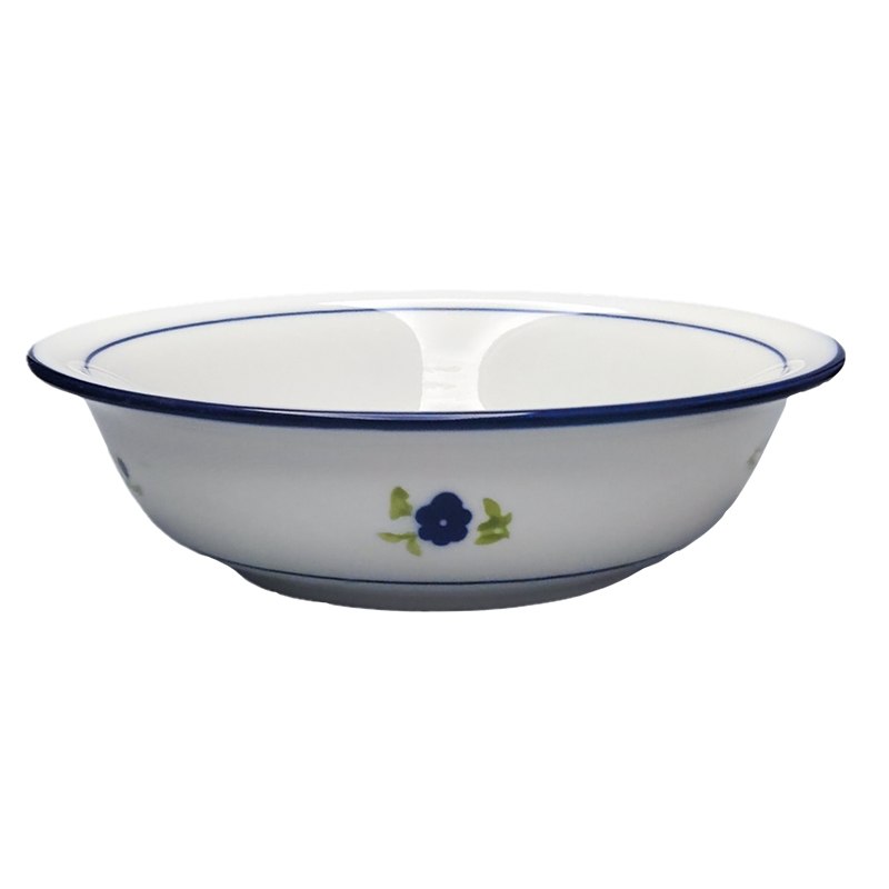 陶瓷青花瓷碗家用泡面碗餐厅饭店餐具江西餐厅怀旧老式吃饭碗面馆