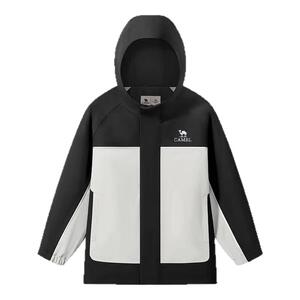 骆驼男童软壳外套厚2025新款户外防风防水女童登山服儿童冲锋衣