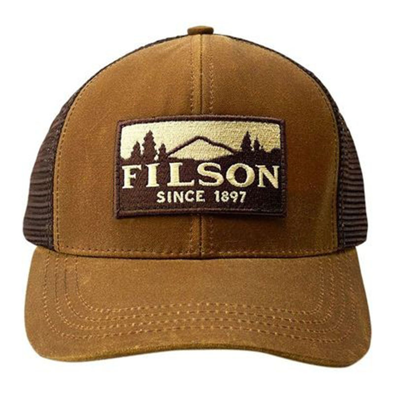 美式Filson Logger Mesh休闲夏季油蜡防水网眼透气舒适棒球帽子男
