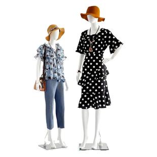 服装店男女模特全身环保烤漆展示模特假人架子具橱窗展示模型