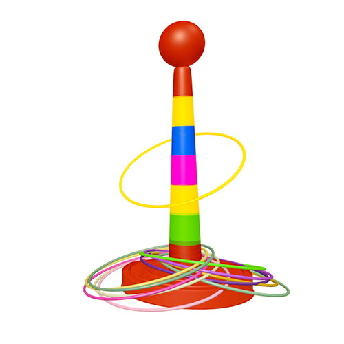 益智套圈圈环幼儿园儿童家庭版扔投掷游戏道具趣味套圈环宝宝玩具