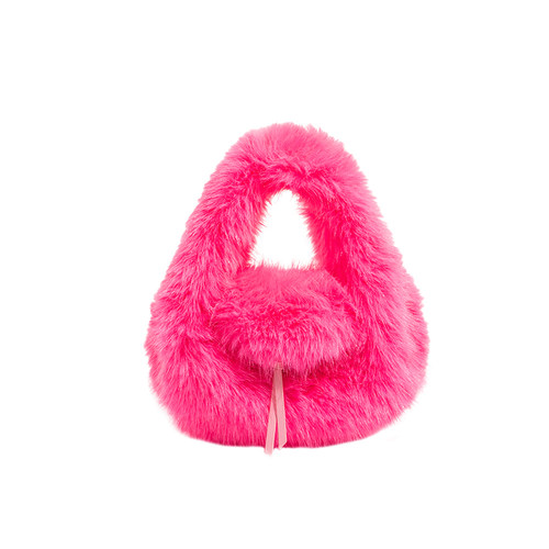 WANGXIAOBEN原创新款秋冬狐月笼纱大清醒系列女款手提包CD2011718