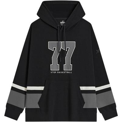 特步卫衣外套男款秋季